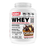Basic Whey 5 LB | 25g Proteína, Sin Gluten, 64 porciones