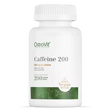 OstroVit Cafeína 200 mg 200 Tabs – Pre-Entreno Puro, Energía y Foco Mental para Deportistas