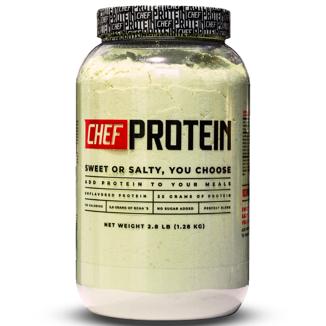 imagen fotografica de proteina chef protein 