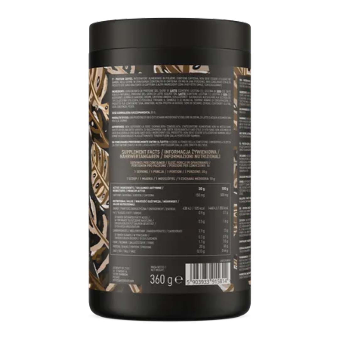 OstroVit Protein Coffee 360g sabor Chocolate o Cappuccino Chocolate con 20g de proteína y 150mg de cafeína por porción – Energía y nutrición en un solo batido | TBH Suplementos Chile