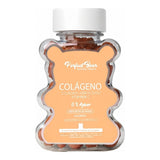 Colágeno con Vitamina C de Perfect Bear — gomitas con 1.000 mg de colágeno hidrolizado y vitamina C, sabor frutos del bosque — envase osito de 60 gomitas