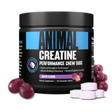 Envase de Creatina Performance Chew Tabs Animal, 120 tabletas masticables