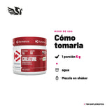 Creatina Monohidratada Dymatize — cómo tomarla, modo de uso: Mezcla 1 porción (5 g, aproximadamente 1 medida) en agua, jugo o tu batido, una vez al día, todos los días. Mantén una buena hidratación. 100% original, envío a todo Chile.