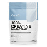 Creatina Monohidratada Ostrovit 300 g - 3 g de creatina por porción - vista frontal del envase