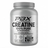 Creatina Monohidratada PBX Premium Nutrition 1 kg - 5 g de creatina micronizada por porción, 200 porciones, sin sabor - vista frontal del envase