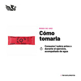 Energel QNT — cómo tomarla, modo de uso: Consume 1 sobre antes o durante el ejercicio, acompañado de agua. El envase recomienda 1 a 2 porciones al día. En esfuerzos largos, lo habitual es un gel cada 45 a 60 minutos a partir de la primera hora. Pruébalo primero en entrenamiento, nunca el día de la carrera…