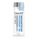 OstroVit Magnesio + Potasio + B6 Shot 80 ml – Electrolitos Líquidos para Recuperación y Anti-Calambres