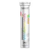 OstroVit Vitamins & Minerals 20 Tabs Efervescentes Naranja – Multivitamínico en Bebida, Fácil y Rápido