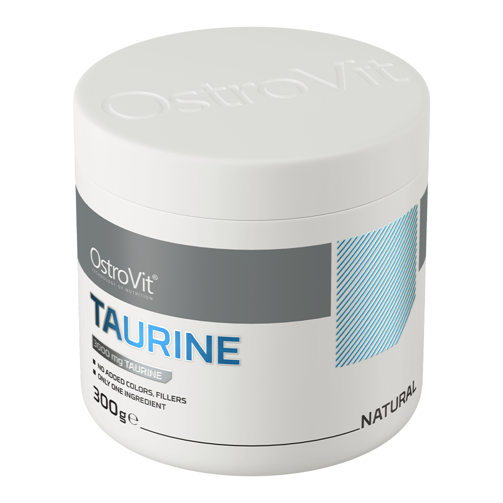 OstroVit Taurina 300 g Sin Sabor – Aminoácido en Polvo para Energía, Hidratación y Rendimiento