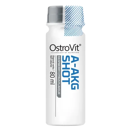 OstroVit A-AKG Shot 80 ml – L-Arginina AAKG para Pump Máximo y Vasodilatación Pre-Entreno
