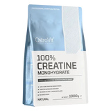 OstroVit Creatina Monohidratada 1 kg Sin Sabor – Formato Ahorro, +200 Porciones de 5 g