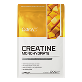 OstroVit Creatina Monohidratada 1 kg Mango – Formato Ahorro con +200 Servicios de 5 g