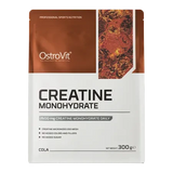 OstroVit Creatina Monohidratada 300 g Cola – Calidad Europea, 60 Porciones de 5 g