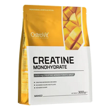 OstroVit Creatina Monohidratada 300 g Mango – Calidad Europea, 60 Porciones de 5 g