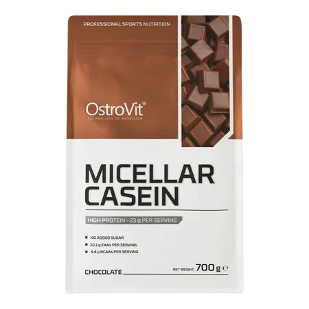 OstroVit Caseína Micelar 700 g Chocolate – Proteína de Liberación Lenta para Recuperación Nocturna
