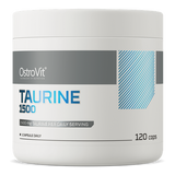 OstroVit Taurina 1500 mg 120 Cápsulas – Aminoácido para Energía, Resistencia y Salud Cardiovascular