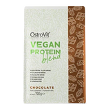 OstroVit Vegan Protein Blend 700 g Chocolate – Proteína 100% Vegetal Multi-Fuente para Músculo Plant-Based