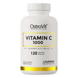 OstroVit Vitamina C 1000 mg 120 Cápsulas – Ácido L-Ascórbico Puro para Deporte, Inmunidad y Colágeno