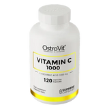 OstroVit Vitamina C 1000 mg 120 Cápsulas – Ácido L-Ascórbico Puro para Deporte, Inmunidad y Colágeno