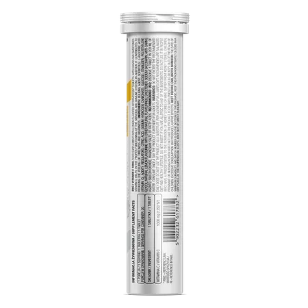OstroVit Vitamina C 1000 mg 20 Tabs Efervescentes Limón – Bebida Vitamínica Refrescante y Sin Azúcar