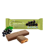 Gam's Barra Proteína Vegana 40 g – Sabor Grosella Negra, Plant-Based Sin Gluten