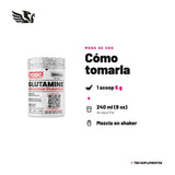 Glutamina Micronizada Basic Supplements — cómo tomarla, modo de uso: Mezcla 1 scoop (5 g) con 240 ml (8 oz) de agua fría, 1 vez al día. Agita o licúa unos segundos. 100% original, envío a todo Chile.