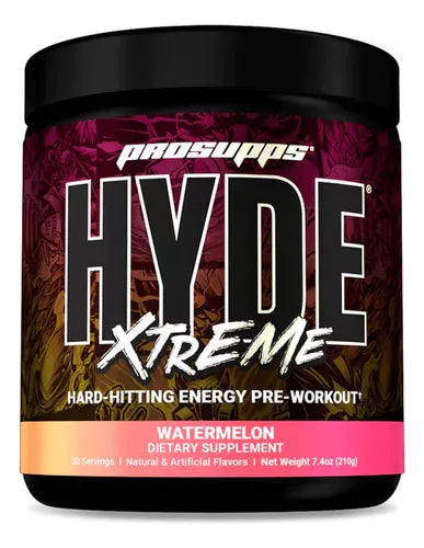 Pre Entreno Hyde Xtreme – Energía Intensa y Rendimiento Sobrehumano, 30 Porciones