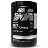 imagen fotografica de la glutamine para recuperación muscular de la marca muscletech