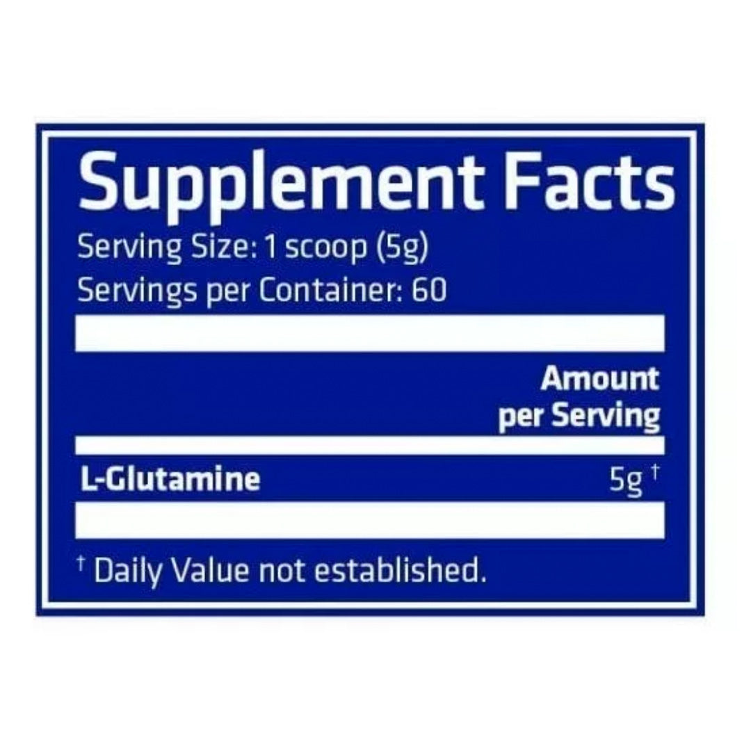 informacion nutricional Glutamine USN (300 g)