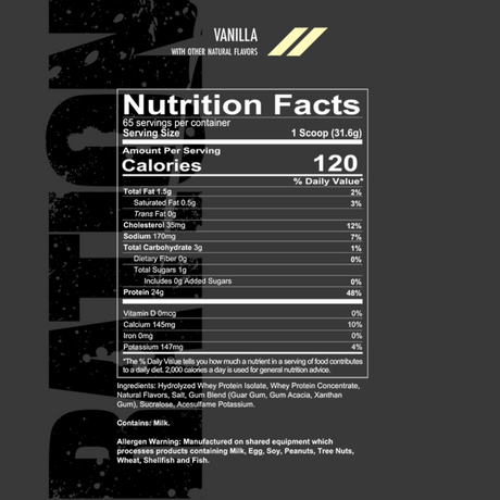 informacion nutricional ration vainilla