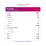 ISO HD BPI Sports — información nutricional por porción, datos verificados del envase