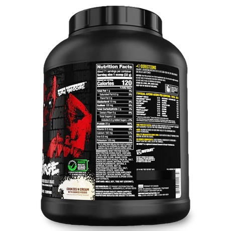 Mutant Iso Surge 5 Lb Cookies and Cream | Proteína Aislada Premium | 68 Porciones