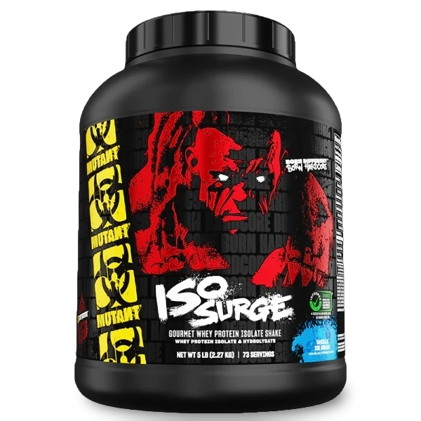Mutant ISO Surge 5 lb Vanilla – Proteína Aislada de Suero Gourmet para Músculo Magro y Definición