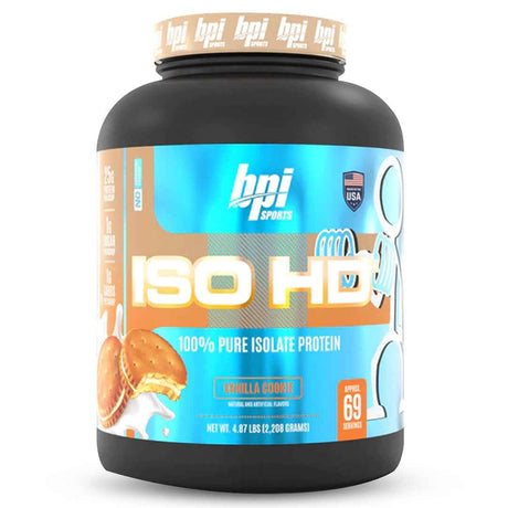 ISO HD 100% Protein Isolate & Hydrolysate BPI Sports | Definición y Recuperación Rápida