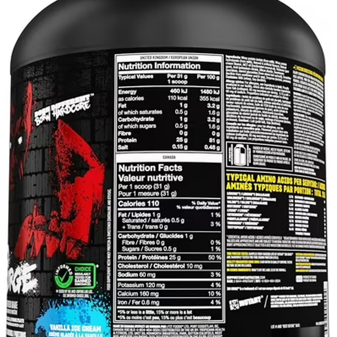 Mutant Iso Surge 5 Lb Vanilla | Proteína Aislada Premium Sin Carbohidratos | 71 Porciones