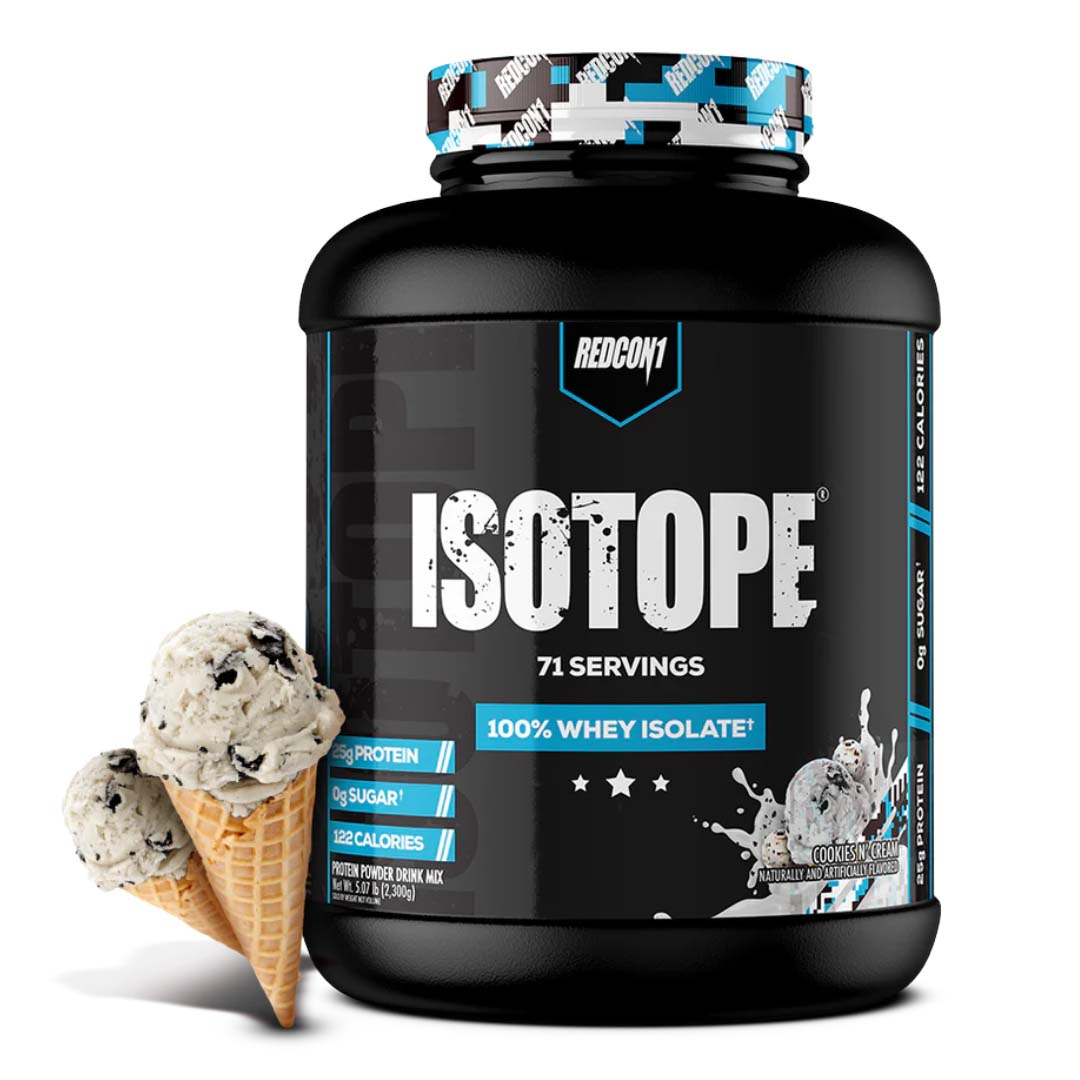 Redcon1 Isotope 5 LB | 25g Proteína Aislada, Sin Lactosa, 71 Porciones