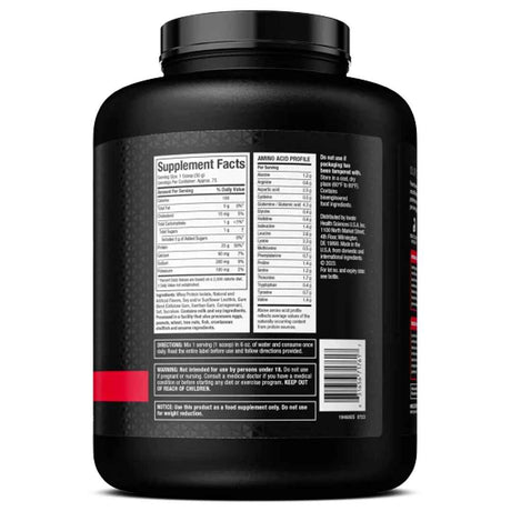 Nitro Tech 100% ISO Whey 5 lbs Muscletech | Aislado Puro Sin Lactosa