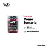 Kreator Pre-Entreno Winkler Nutrition — cómo tomarla, modo de uso: Empieza con 1/2 porción (10 g) en 250 ml de agua fría para medir tu tolerancia. Al adaptarte, sube a 3/4 y luego a 1 porción. Toma 30-40 min antes de entrenar. Máximo 1 porción al día. 100% original, envío a todo Chile.