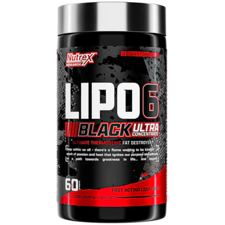 lipo 6 black de la reconocida marca nutrex