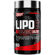 Envase de Lipo 6 Black Ultra Concentrado Nutrex, 60 cápsulas