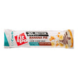 Barra de proteína Low Carb Bar FitSpo sabor Banana Pie 60g - 20 g de proteína y 0,2 g de azúcares por barra - vista frontal del envase