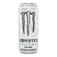 Bebida energética Monster Energy Ultra 473 ml - sin azúcar, con taurina y cafeína - vista frontal de la lata