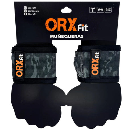 muñequera de la marca orx fit color volcano