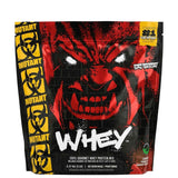 Proteína Mutant Whey 5 lb sabor Chocolate Fudge Brownie — 22 g de proteína por porción — vista frontal del envase