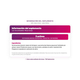 NAD+ Alpha Medica — información del suplemento por porción, datos verificados del envase