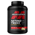 Proteína Nitro-Tech Whey Gold MuscleTech 5,5 lb sabor Vainilla (French Vanilla Cream) — 24 g de proteína por porción — vista frontal del envase