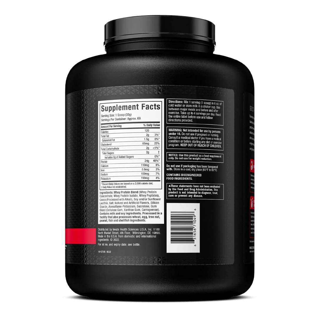 Nitro-Tech 100% Whey Gold 5 LB | 25g Proteína, Microfiltrada, 69 Porciones