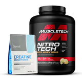 PACK PROMOCIONAL: Creatina OstroVit 300g + Nitro Tech 5.03 LB Sabor Vainilla