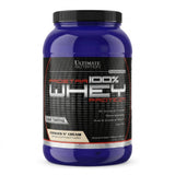 Proteína Prostar 100% Whey Ultimate Nutrition sabor Cookies & Cream — envase de 2 lb (907 g) — 25 g de proteína por porción — vista frontal