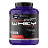 Proteína Prostar 100% Whey Ultimate Nutrition sabor Strawberry — envase de 5 lb (2,39 kg) — 25 g de proteína por porción — vista frontal
